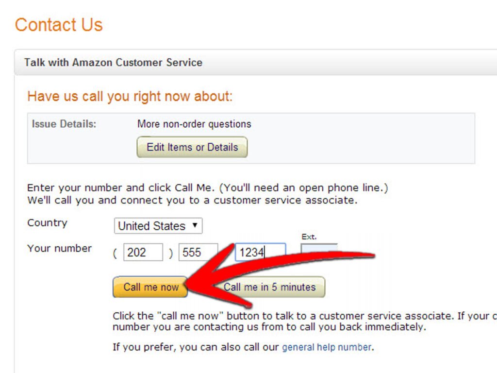 how to contact amazon customer care